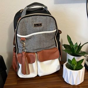 Itzy Ritzy Diaper Bag Coffee and Cream